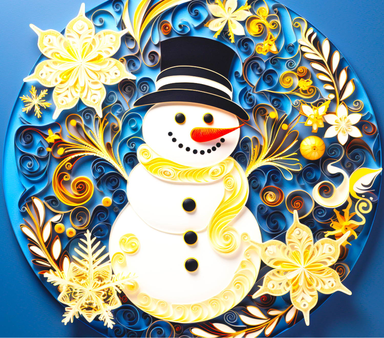 TUMBLER1%20 %20Blue%20Snowman%2020%20Oz%20Skinny%20Tumbler